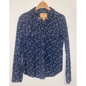 Levi’s Floral Denim Shirt